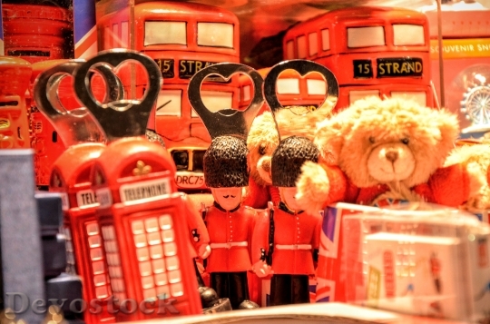 Devostock Red Shop Toys 7362