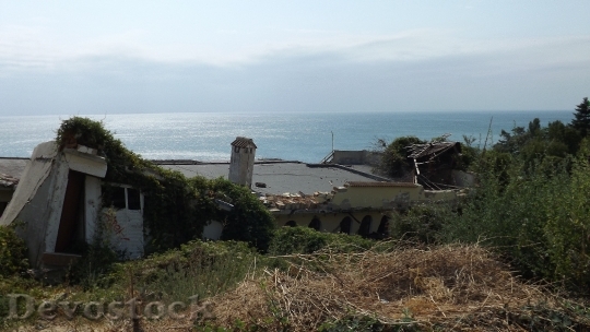 Devostock Ruins House Sea Bulgaria