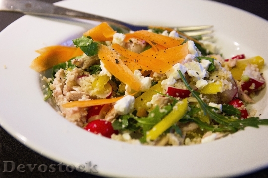 Devostock Salad Lunch Food Healthy