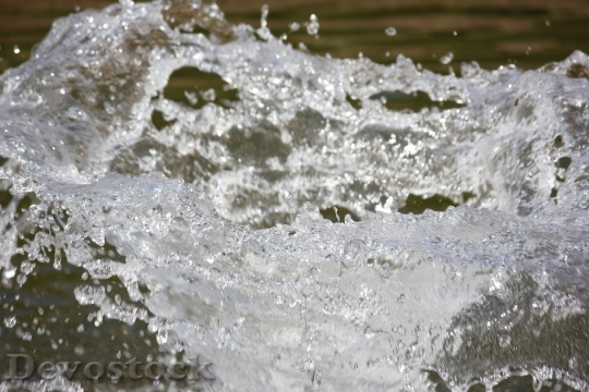 Devostock Splash Water Fountain Wet 0