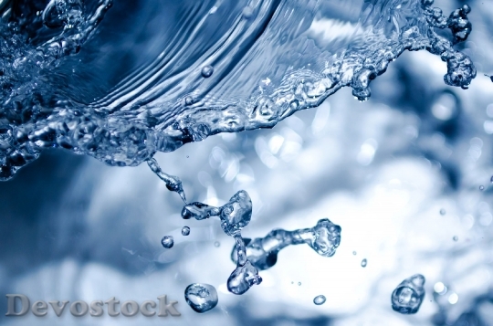 Devostock Splashing Splash Aqua Water