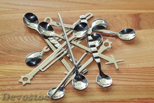 Devostock Spoon Coffee Spoon Cutlery