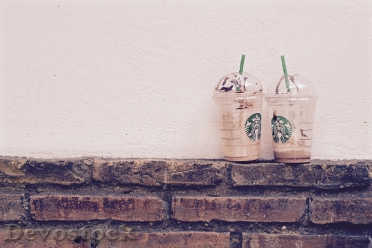Devostock Starbucks Coffee Drinks Bricks