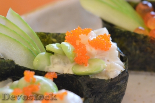 Devostock Sushi Japanese Food Japanese
