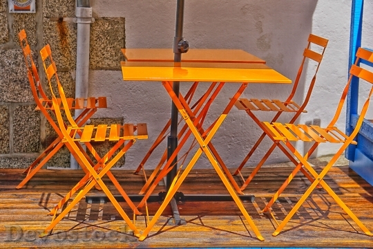 Devostock Tables Chairs Coffee Bar