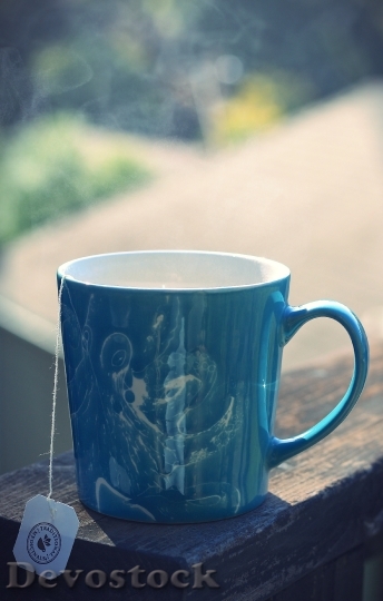 Devostock Tea Morning Cup Drink
