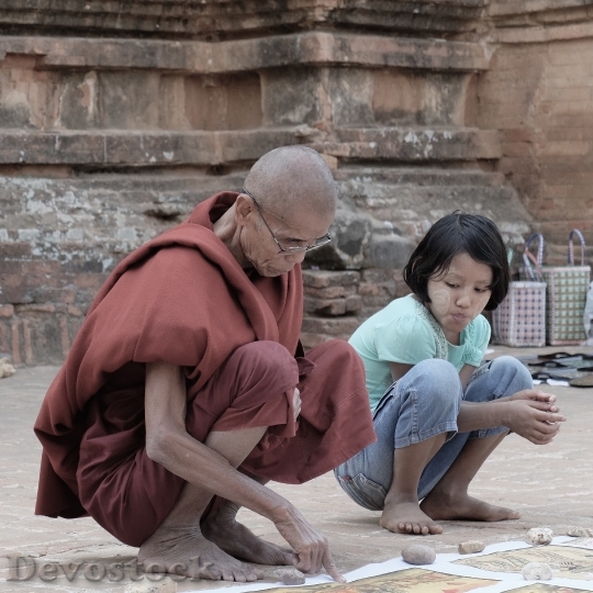 Devostock Teaching Observation Ancestors Monk