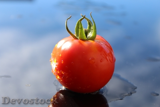 Devostock Tomato Ripe Vegetables Red