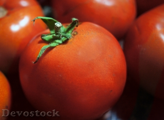 Devostock Tomato Vegetable Red Fresh