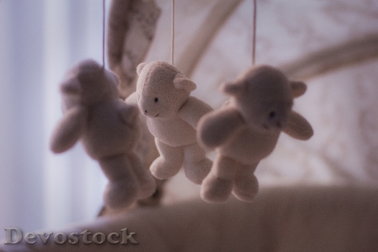 Devostock Toys Bears Crib 547