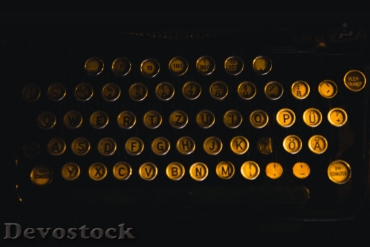 Devostock Vintage Keys Old 59350 4K