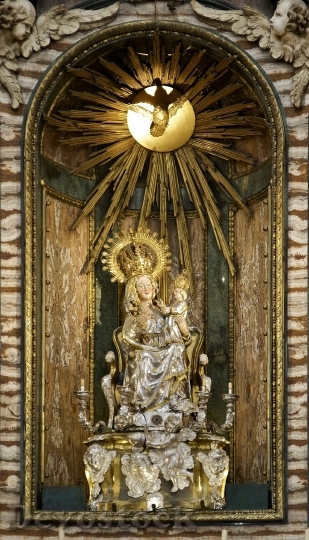 Devostock Virgin Peace Cathedral Segovia