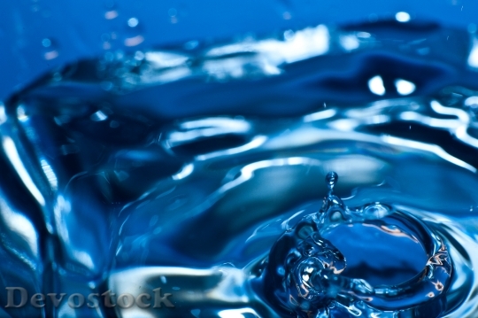 Devostock Water Drop Blue 114263