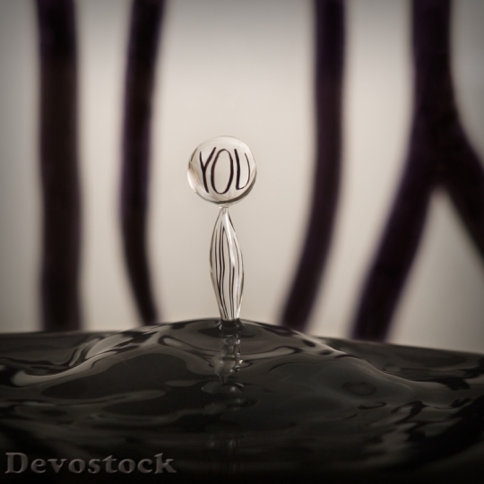 Devostock Water Drop You Water