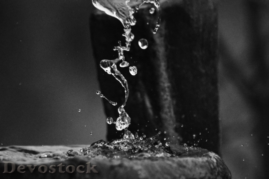 Devostock Water Drops Water Drop