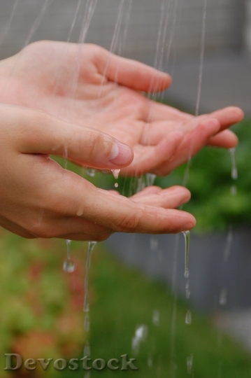 Devostock Water Drops Water Freshness
