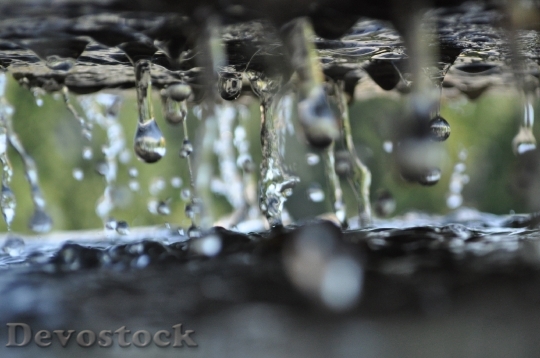 Devostock Water Drops Wet Clear