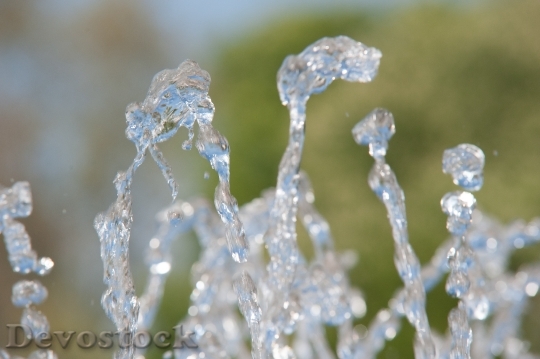 Devostock Water Fountain Drop Water