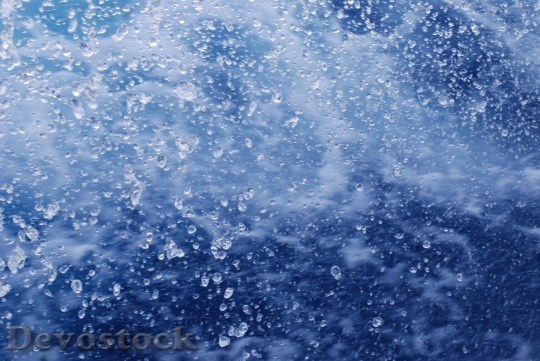 Devostock Water Spetters Drops Blue