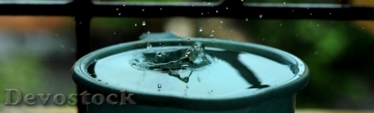 Devostock Water Splash Drop Droplet 1