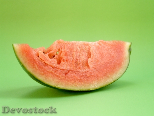 Devostock Watermelon Slice Isolated Seeded 5