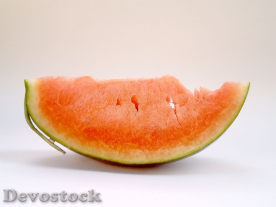 Devostock Watermelon Slice Isolated Seeded 7