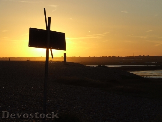 Devostock West Sun Sunset Landscape