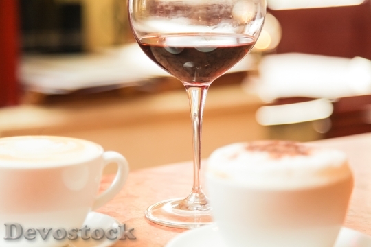 Devostock Wine Glass Coffee Cup