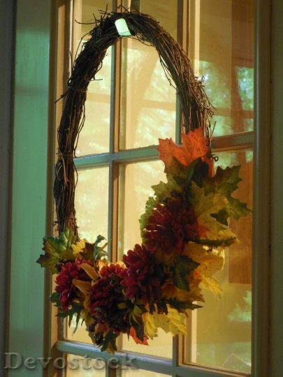 Devostock Wreath Door Decoration Season