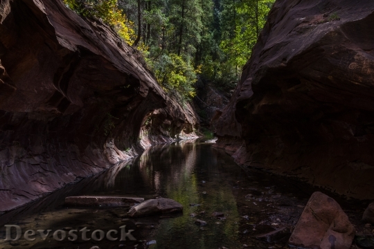 Devostock West Fork of Oak Creek Canyon No. 108